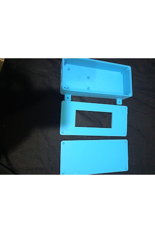 Arduino Proje Kutusu 175 80 35 Mm Mavi Genel Arduino Proje Kutusu Megaya Uyar Dıştan Tutturmalı