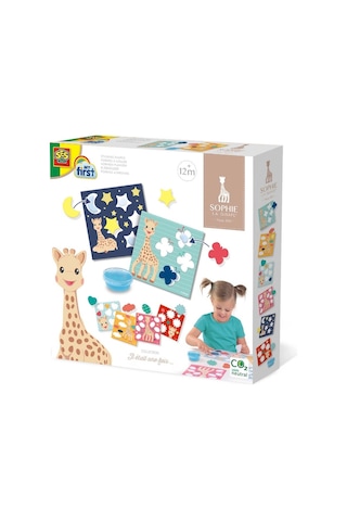 Ses Creative Sophie La Girafe - Şekilleri Yapıştırma