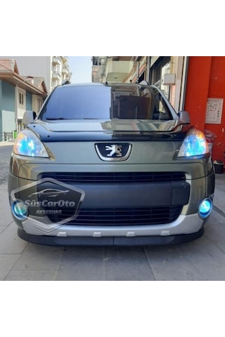 Peugeot Partner Tepee 2008-2018 Uyumlu Üniversal Astra H Lip Esnek Ön Lip 2 Parça Tampon Altı Dil Karlık Ön Ek 00 Şüscaroto Aksesuar