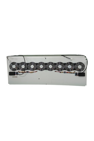 RigBu Kapalı Mining Rig Kasası SK101 Fanlı Gri