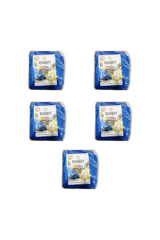 Emek Çadır Kumaşı Branda Tente Uv Güneşlik Gölgelik Koruma Yağmur Su Geçirmez - 4x10 Metre - 5 Paket