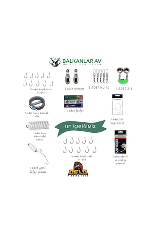 Balkanlar Av Tam Takım 300cm Göl Ve Deniz Olta Seti