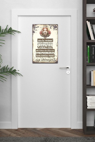 Lexroo Şener Şen Replik Retro Vintage Drtr0100 Ahşap Mdf Tablo