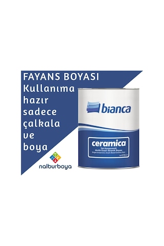 Fayans Boyası Kullanıma Hazır Ceramica 0.75lt 0,75 L