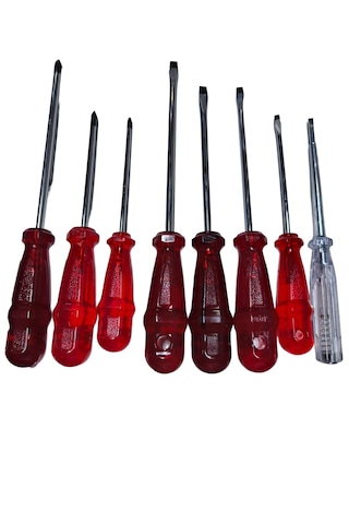 Rayno 7 Parça Kırılmaz Tornavida Seti Kontrol Kalemi Hediye