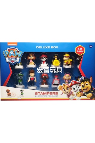Paw Patrol Stampers 12 Li Delüks Figür Model 2 Pmı-paw5065