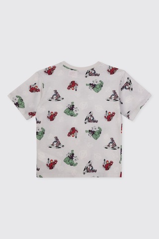Panço Erkek Çocuk Avengers Pijama Takımı 2611bk39006 Gri