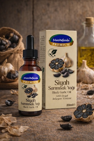 Siyah Sarımsak Yağı 20 Ml