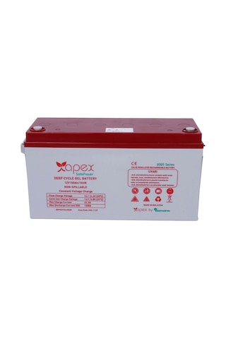 12v 150ah Safepower Jel Akü Apex