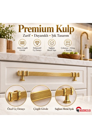 Haskan Kemer Kulp Altın/altın 160 Mm Altın - Altın