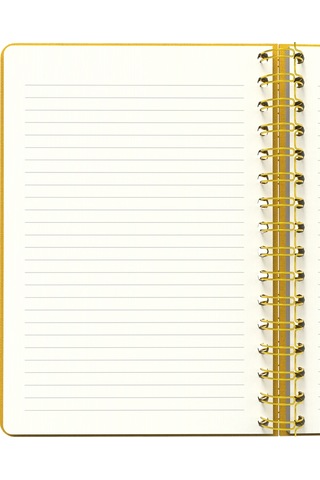 Melimelek Çizgili Defter Hardal Bez Ciltli - Ceyda Düvenci Hardal
