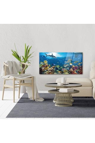 Decorita Cam Tablo | Akvaryum