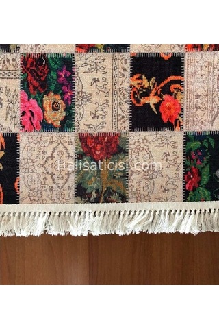 Prizma Halı Vintage Kilim V-6001 Çok Renkli