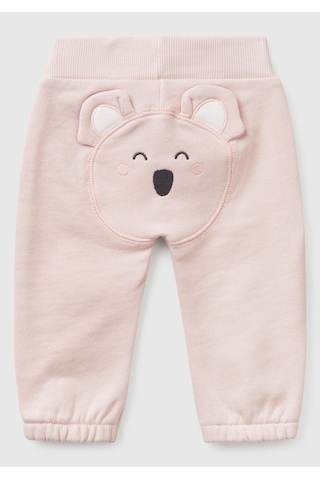 United Colors of Benetton Bebek Toz Pembe Arkası Tavşan Detaylı Beli Lastikli Eşofman Altı