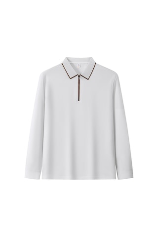 New Performance Premium Polo T-shirt 82% Nylon 18% Spandex Beyaz