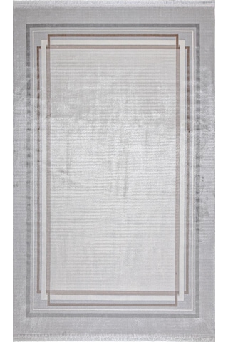Foneks Halı Alina 100x200 487a Gri Kahve