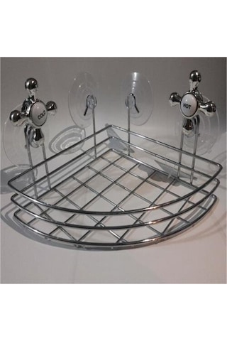 Banyo Organizeri - Çok Amaçlı Köşe Organizer Vantuzlu 1