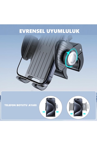 Süspansiyon'lu Titreşim Önleyici Gidon Bağlantılı Motosiklet B... Siyah