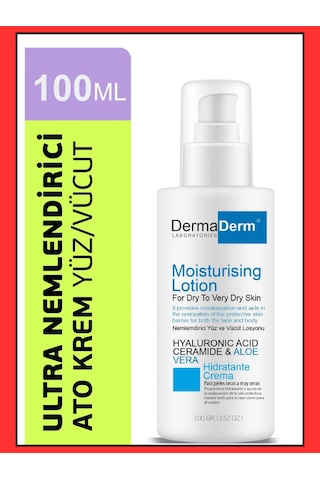 Dermaderm Nemlendirici Yüz ve Vücut Kremi 100 ML