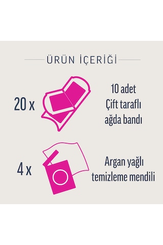 Veet Pure Bacak ve Vücut Bölgesi için Sir Ağda Bandı 20'li