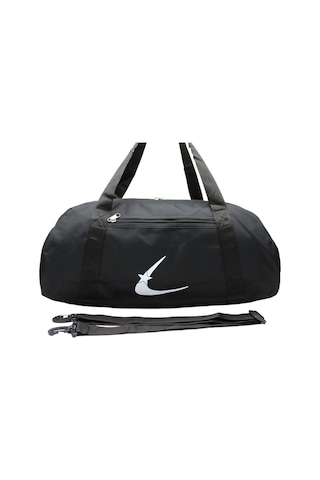 Siyah Renkli Spor Çantası Seyahat Çantası Ve Fitness Çantası Siyah