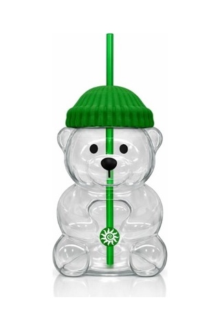 Bearista Plastik Soğuk İçecek Bardağı Kullanım Keyif Çok Renkli