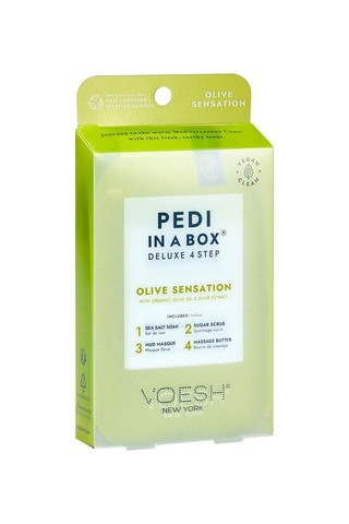 Pedı In A Box Deluxe 4 Adımlı Pedikür Seti - Zeytin