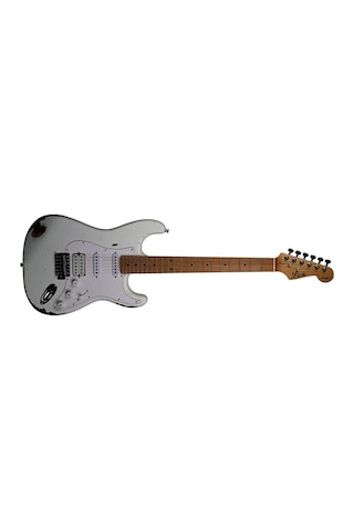 Lea Rlc-100 Pw Limited Edition Heavy Relic Elektro Gitar Polar White
