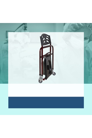 Rkl3210 Katlanır Klozetli Sandalyte Tekerlekli Standart Kapaklı