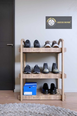 Abzer Home Ayakkabılık Kahverengi Atlantik Çam