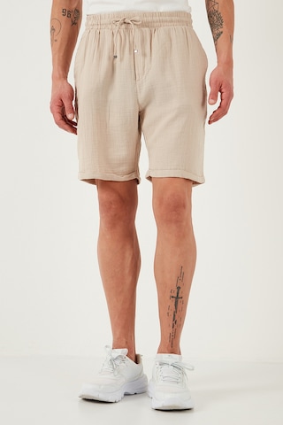 Buratti % 100 Pamuk Regular Fit Normal Bel Müslin Erkek Short Cf25S657802 Bej