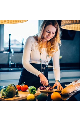 3 Cepli Kemer Önlüğü - Garson Garson Kısa Önlük Siyah Diğer