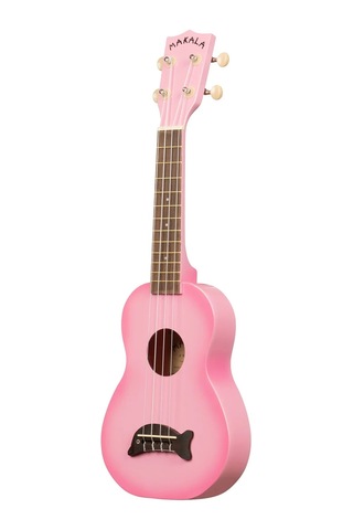 Kala Makala Dolphin Soprano Ukulele Pink Burst
