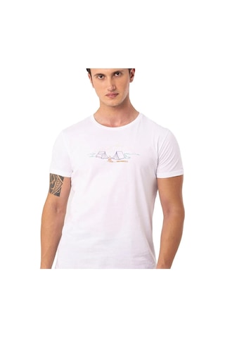 Merrell Tamp M Erkek T-shirt-beyaz