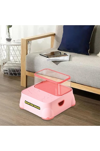 Suntek Magideal Çocuklar Için 2 Basamaklı Tabure İkili Bebekler Pembe