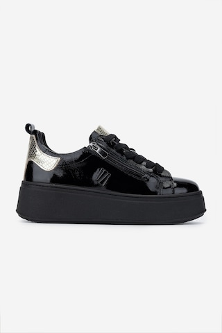 Valmenti Kadın Siyah/gold Sneakers & Spor Ayakkabı 945 01 Bn Ayk Sk24-25 Syh Rgn/altın Siyah