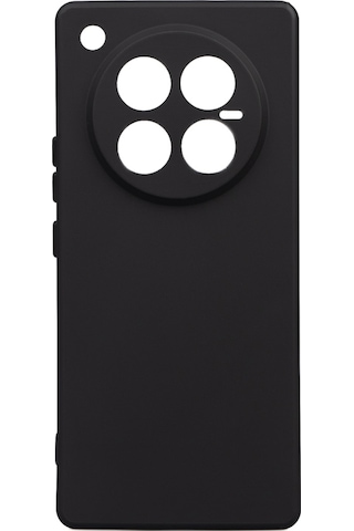 Ardemix İnfinix Zero 40 4g Kılıf Biye Silikon - Siyah Siyah