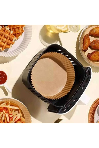 Porfex Hava Fritözü Kağıdı 50 Adet Granit Siyah