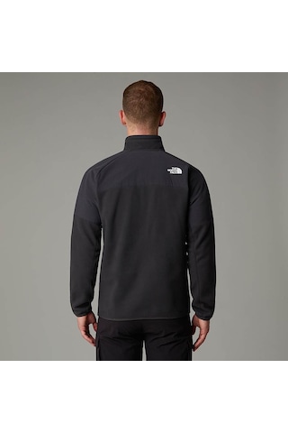 The North Face Glacier Heavyweight Erkek Gri Dik Yaka Sweatshirt Gri