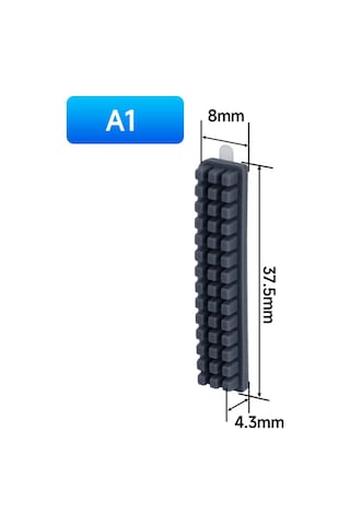 Bambulab A1 Nozul Silikon Fırça 3 Adet