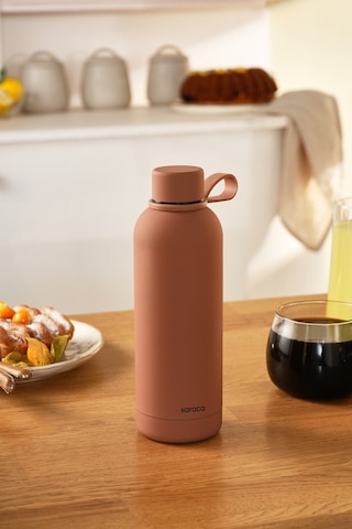 Karaca Aly Soft Touch Çelik Sızdırmaz Termos 500 Ml Mocha Mousse Kahverengi