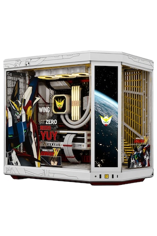 Hyte Y70 Touch Gundam Wing Temperli Cam Usb 3.2 E-atx Dual Chamber Mid Tower Dokunmatik Ekranlı Gaming Kasa Cs-hyte-y70ttı-gwıng