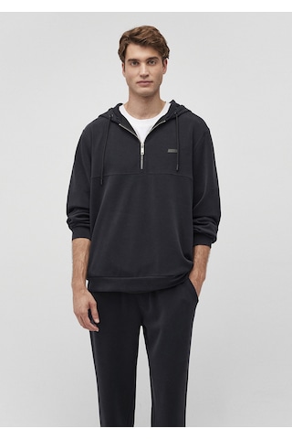 Mavi - Kapüşonlu Siyah Sweatshirt 0s10209-71379 Siyah