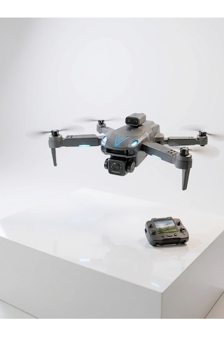 Katlanabilir Çift Kameralı Drone Uzaktan Kumandalı Hava Aracı