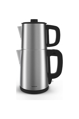 Teabig Xl 35 Çay Bardağı Kapasiteli 2 İn 1 Çelik Çay Makinesi Ve Su Isıtıcı Inox Diğer