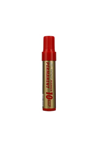 Metapin 10mm Permanent Koli Kalemi Kırmızı 10'lu
