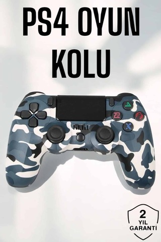 Ps4 Oyun Kolu Kamuflaj Desenli Joystick 71173691