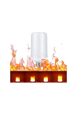 Springsun "tomshine Led Alev Ampul - 2 Işık Modu, Romantik Ortamlar İçin E26/e27"