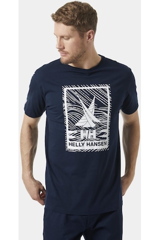 Helly Hansen Shoreline 2.0 Erkek T-shirt-27993-lacivert Lacivert