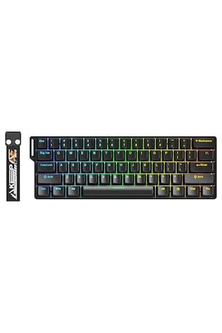 Dareu Ek60 He Black %60 Yulong Manyetik Switch 8k Hz Hall Effect Hotswap Rgb İngilizce Mekanik Gaming Klavye